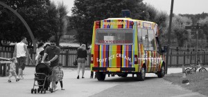 icecream van