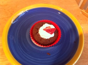 strawbrry jam cake
