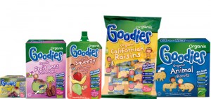 Goodies range, Organix giveaway