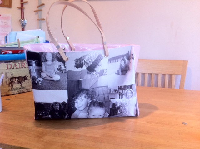 bag of love 1 photo bag, personalised bag,