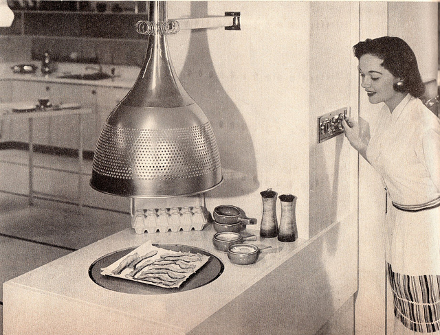 microwave 1950's