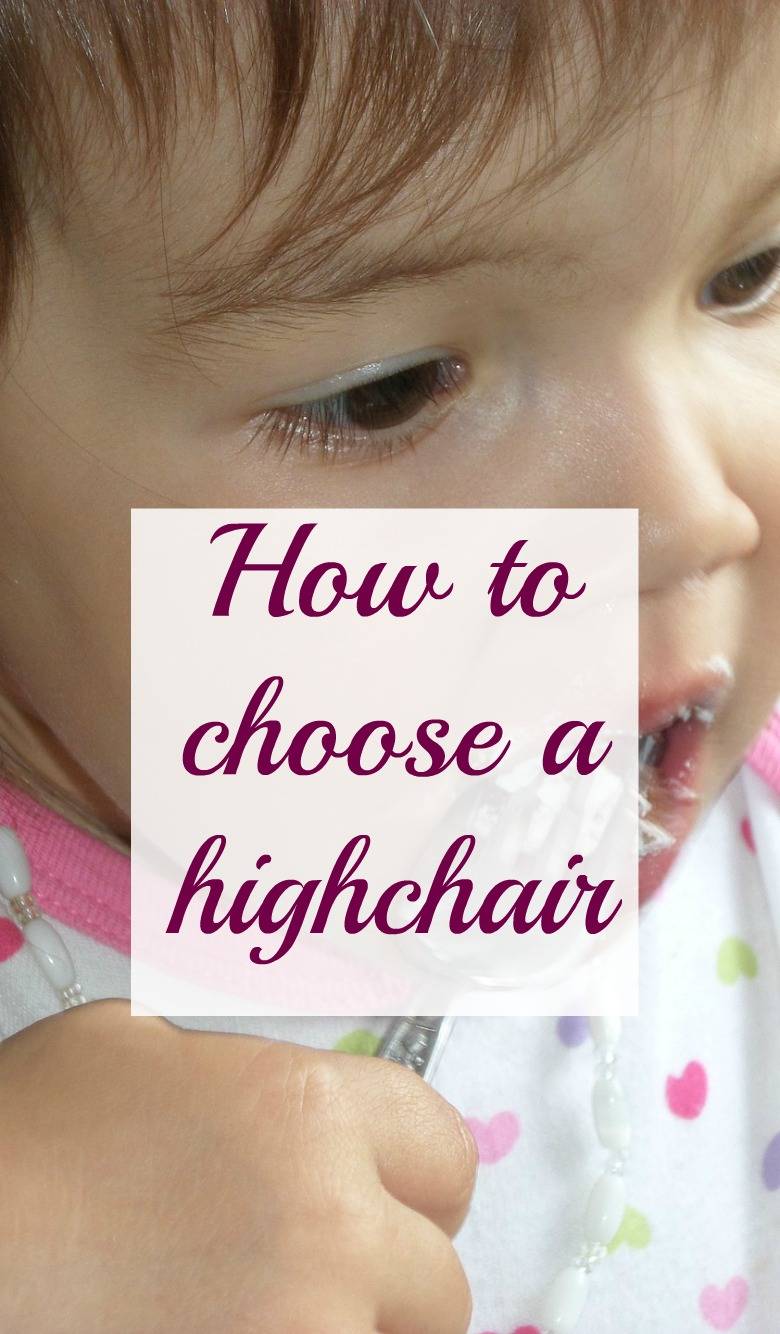 how to choose a highchair