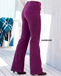 red trousers
