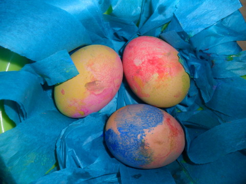 painted eggs