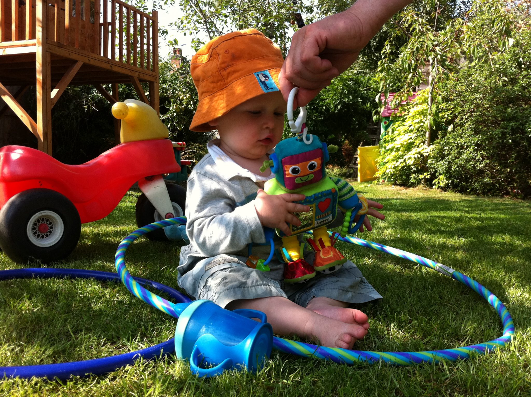 Lamaze Rusty The Robot Baby Toy - Interactive Sensory Toy With Textures & Mirror